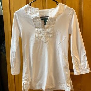 Ralph Lauren white tunic
